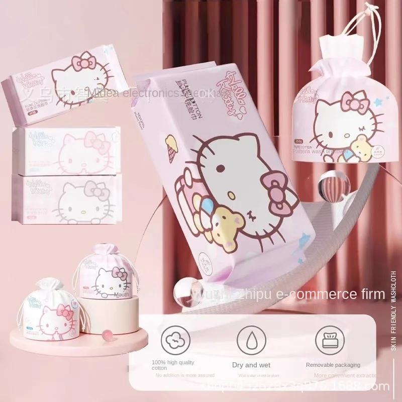 Sanrios Thickened Face Towel Hello Kitty Anime Cartoon Kawaii Cotton Soft Towel Disposable Cotton Extraction Toilet Paper Gift
Sanrios Thickened Face Towel Hello Kitty Anime Cartoon Kawaii Cotton Soft Towel Disposable Cotton Extraction Toilet Paper Gift
