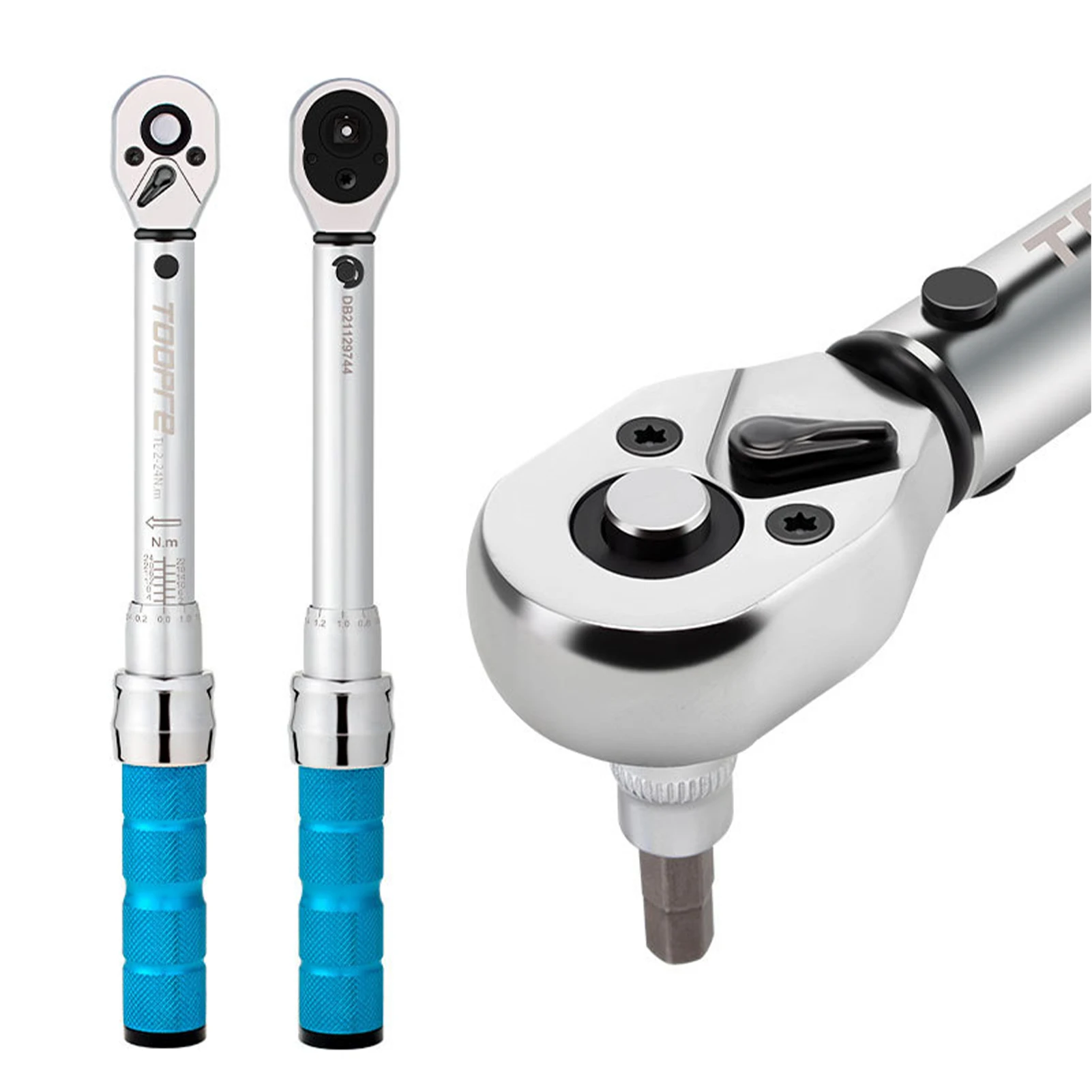 Torque Wrench Set Bicycle Repair Tool 1/4 2-24NM Bicycle Repair Adjustable Torque Wrench Set 2-24NM Preset Type 2-24 Nm Durable
Torque Wrench Set Bicycle Repair Tool 1/4 2-24NM Bicycle Repair Adjustable Torque Wrench Set 2-24NM Preset Type 2-24 Nm Durable