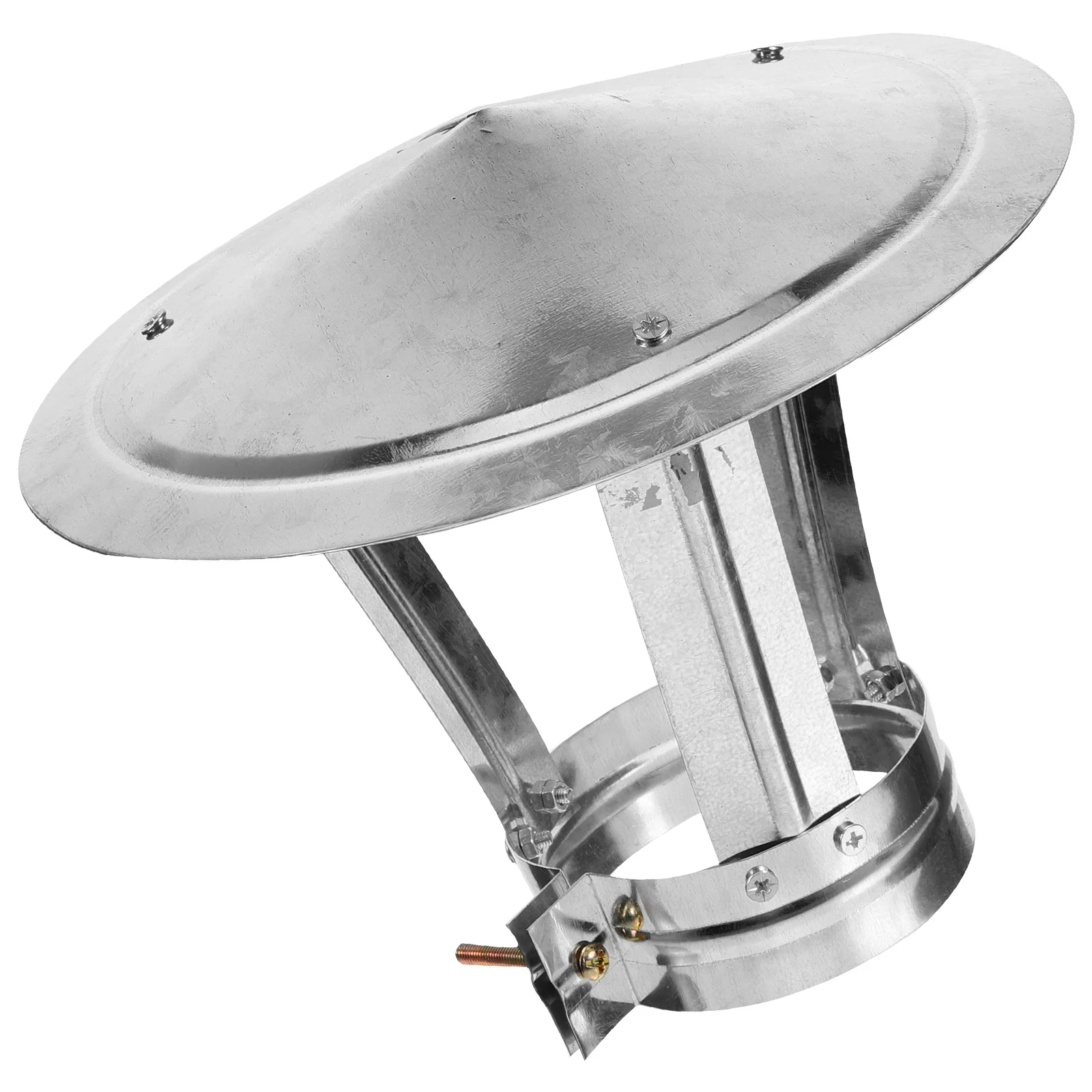Chimney Flashing Cap Cover Pipe Exhaust Windproof Rv Vent Covers for Iron Flue Cowl
Chimney Flashing Cap Cover Pipe Exhaust Windproof Rv Vent Covers for Iron Flue Cowl