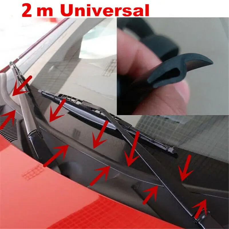 2m Universal Seal Strip Trim For Car Front Windshield Sunroof Weatherstrip Rubber Black High Quality
2m Universal Seal Strip Trim For Car Front Windshield Sunroof Weatherstrip Rubber Black High Quality