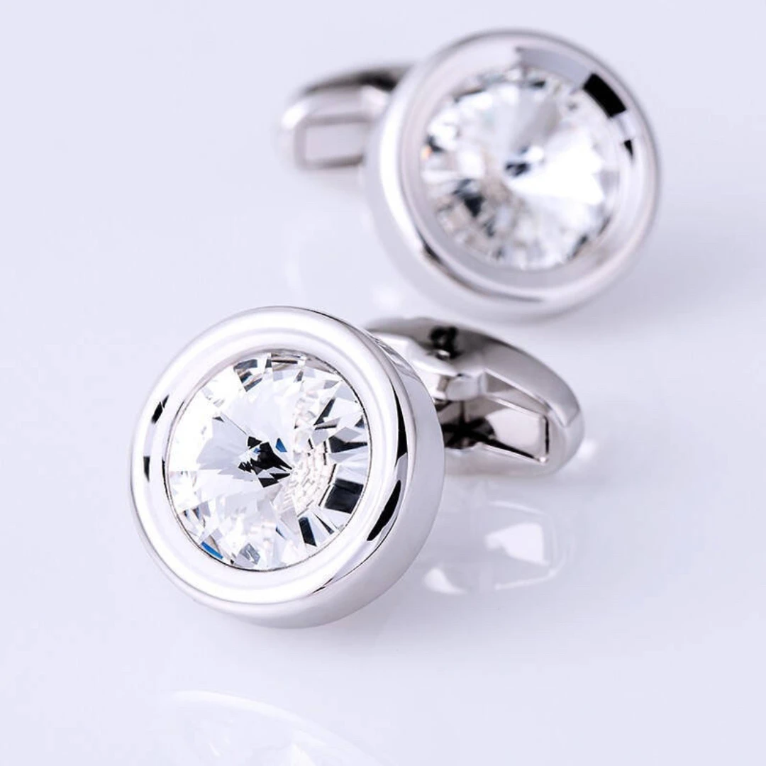 Buy 1 Get 1 Crystal White Satellite Stone Bronze Cufflinks Men and Women Shirt Wedding Souvenir Guests High Quality Set Jewelry
Buy 1 Get 1 Crystal White Satellite Stone Bronze Cufflinks Men and Women Shirt Wedding Souvenir Guests High Quality Set Jewelry