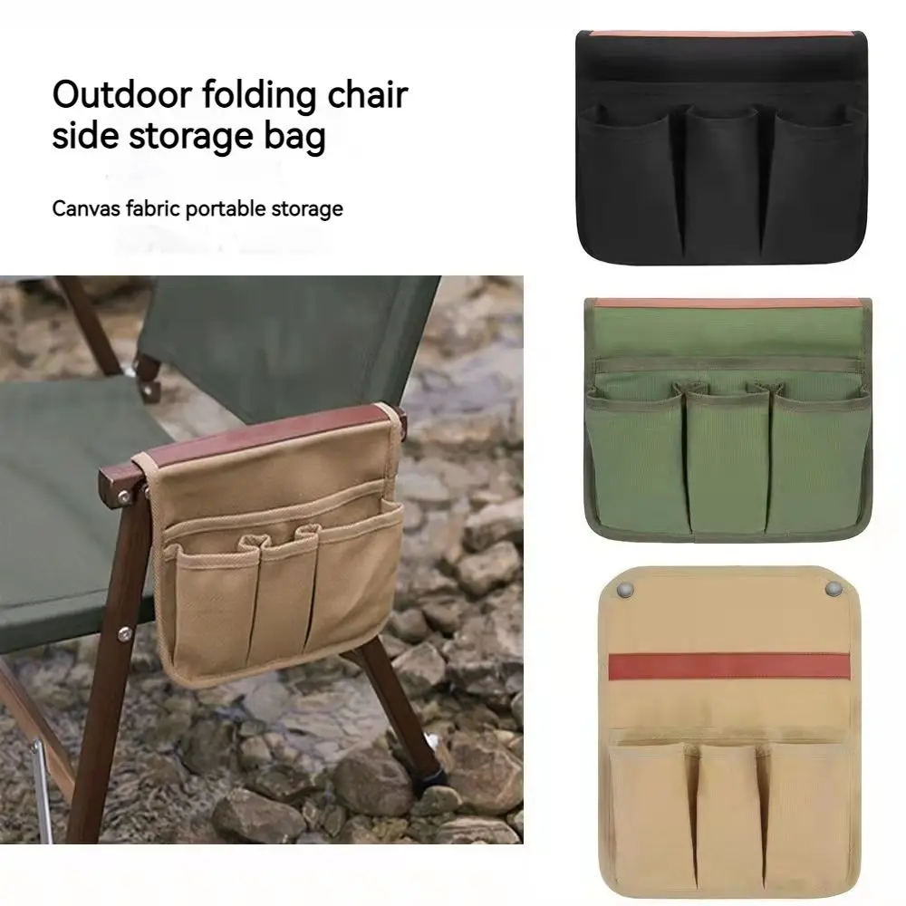 Outdoor Camping Wear-Resistant Storage Bag Folding Chair Side Storage Bag Fishing Barbecue Canvas Tool Bag Camping Accessories
Outdoor Camping Wear-Resistant Storage Bag Folding Chair Side Storage Bag Fishing Barbecue Canvas Tool Bag Camping Accessories