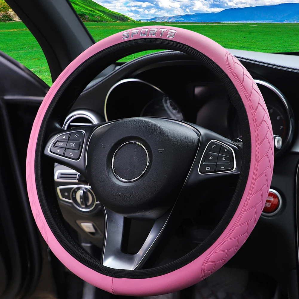 1PCS Universal Car Steering Wheel Cover Anti-Slip Microfiber Leather Seat Belt Shoulder Protector Pad Auto Interior Accessories
1PCS Universal Car Steering Wheel Cover Anti-Slip Microfiber Leather Seat Belt Shoulder Protector Pad Auto Interior Accessories