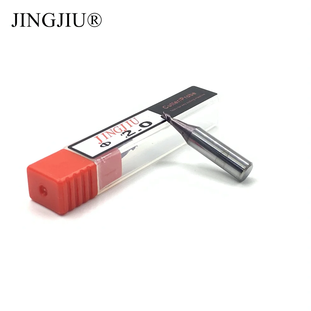 Бренд JINGJIU Концевая фреза 2 0 мм D743671ZB(02L) в карбидном резаке для ключа SILCA футуристиa