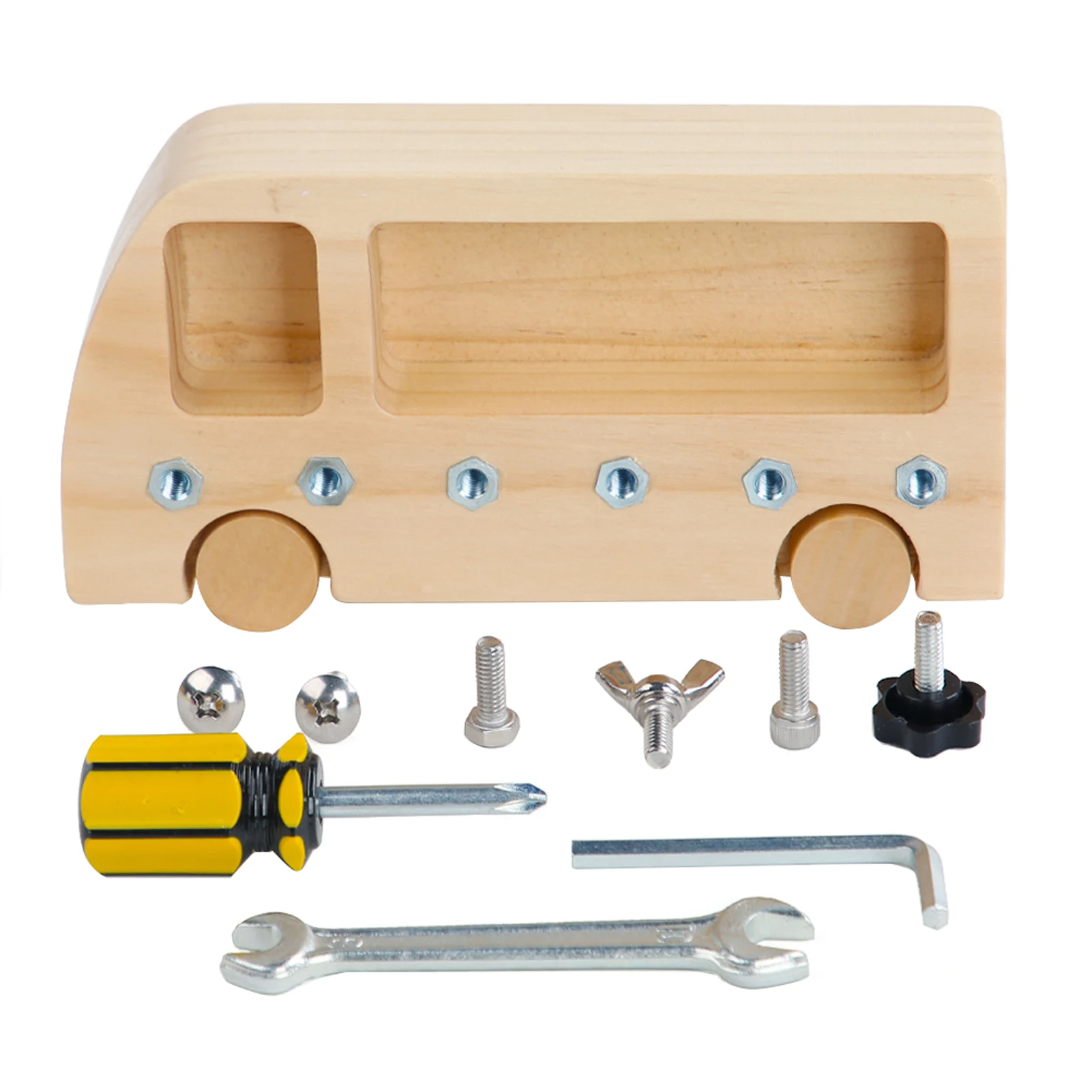 Sensory Wooden Hand Eye Coordination Educational Toy Kindergarten Montessori Screwdriver Board Set Preschool Learning For Kids
Sensory Wooden Hand Eye Coordination Educational Toy Kindergarten Montessori Screwdriver Board Set Preschool Learning For Kids