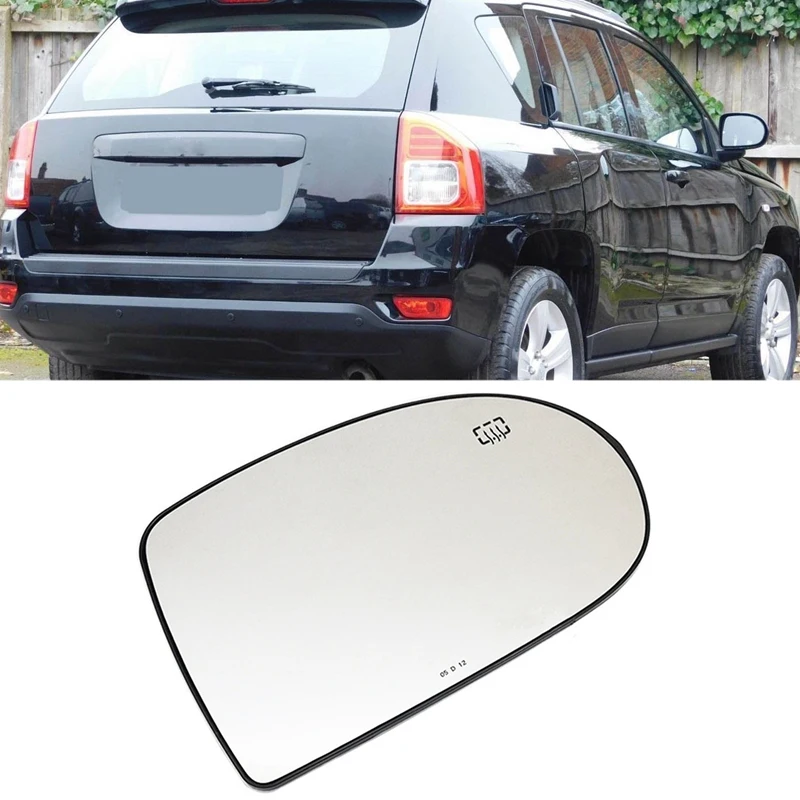 Door Wing Side Mirror Glass Heated With Backing Plate For JEEP Compass 2007 - 2017
Door Wing Side Mirror Glass Heated With Backing Plate For JEEP Compass 2007 - 2017