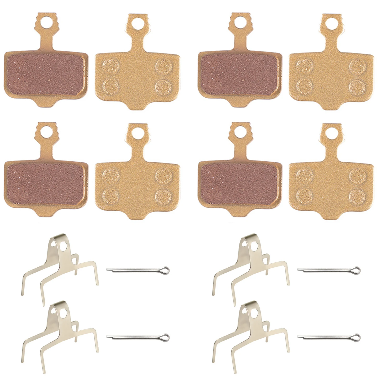 Disc Pad Brake Pad Sporting Goods Semi-metal Disc Brake Copper Powder Fiber For SRAM DB1/DB3/DB5 Bicycle Components
Disc Pad Brake Pad Sporting Goods Semi-metal Disc Brake Copper Powder Fiber For SRAM DB1/DB3/DB5 Bicycle Components