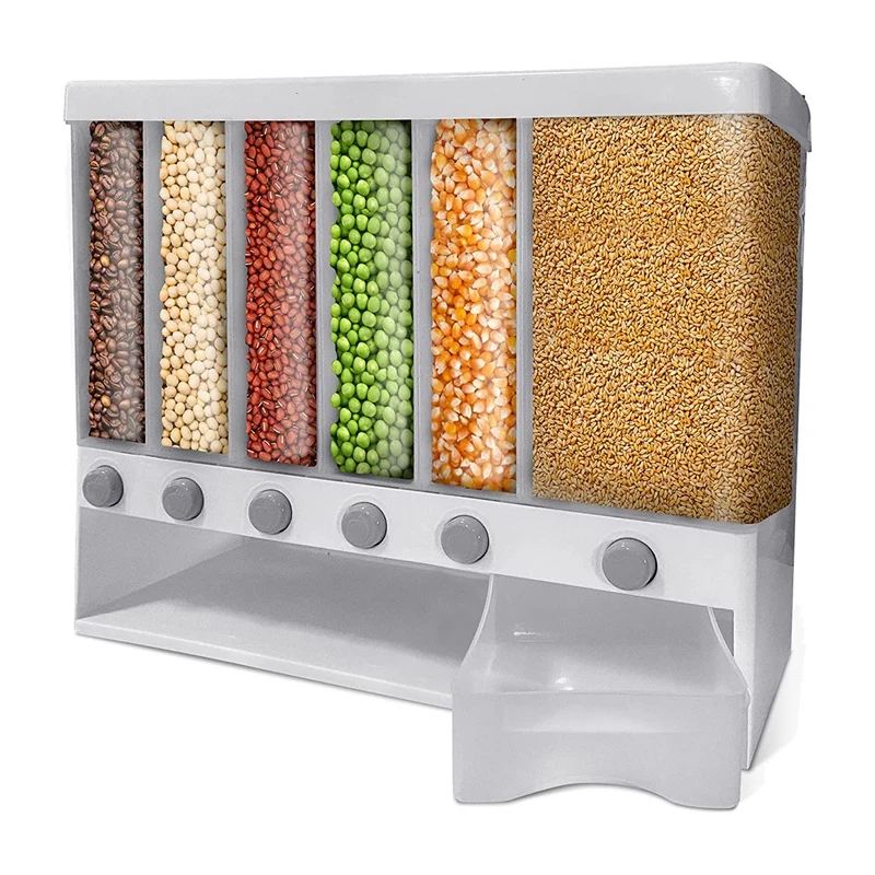 JHD-Dry Food Dispenser Cereal Container-Rice Dispenser 22 Pounds Pantry & Kitchen Storage Bucket (White)
JHD-Dry Food Dispenser Cereal Container-Rice Dispenser 22 Pounds Pantry & Kitchen Storage Bucket (White)