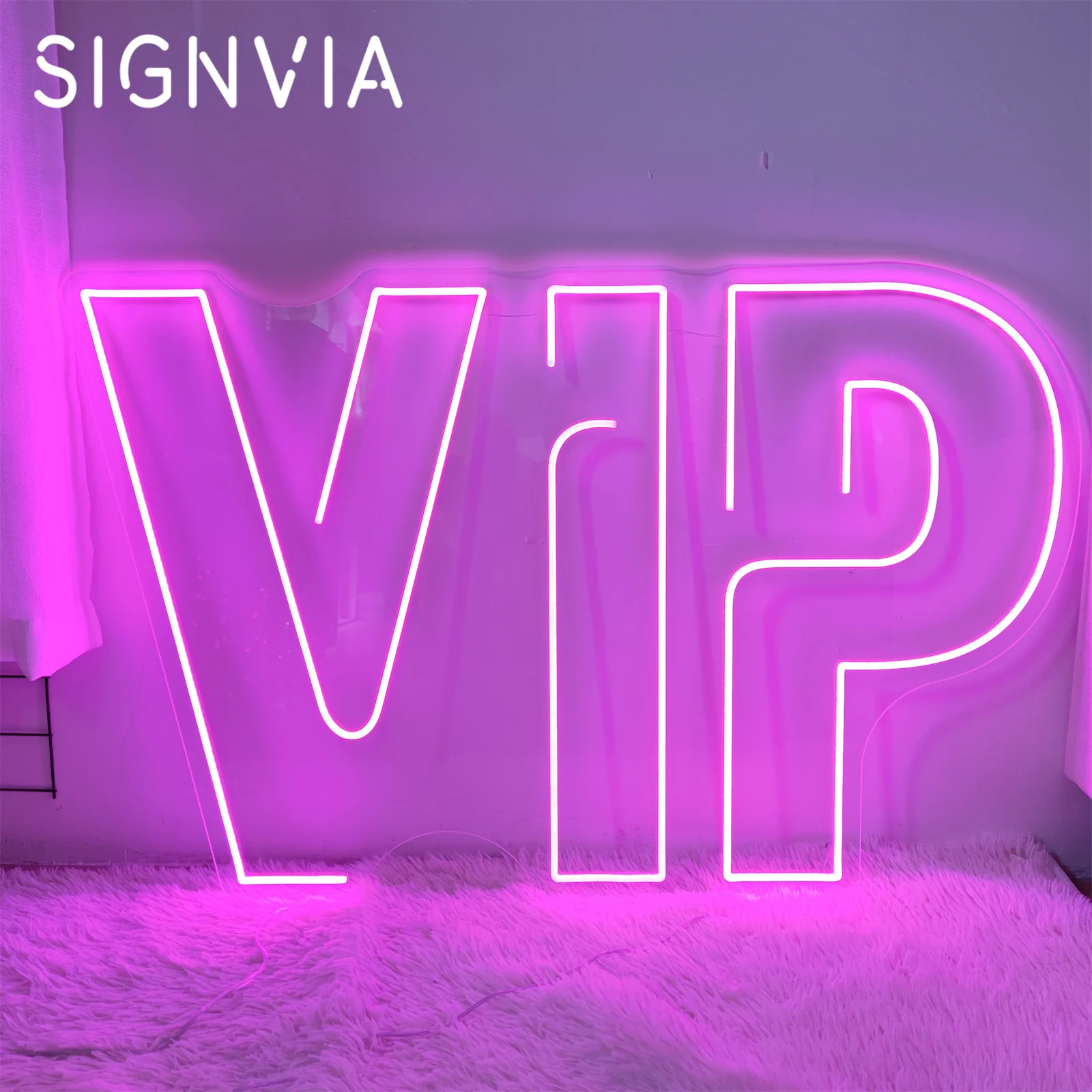 LED Neon Light Signs VIP Neon Night Lights for Lounge Business Neon Sign Hotel Club Bar Wedding Decor Party Room Wall Decoration
LED Neon Light Signs VIP Neon Night Lights for Lounge Business Neon Sign Hotel Club Bar Wedding Decor Party Room Wall Decoration