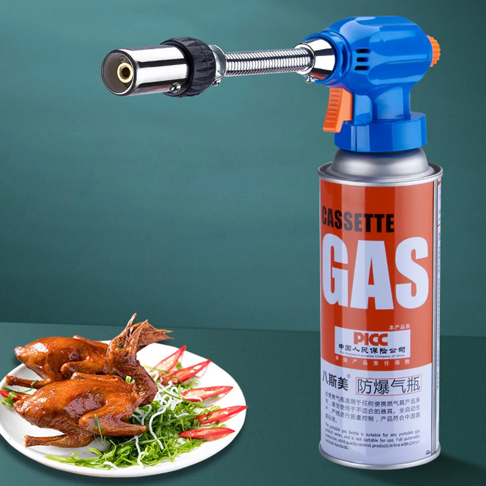 Metal Flame Gun Welding Gas Torch with Hose Spray Head 1300 Degree Butane Burner Outdoor Camping BBQ Heating Ignition Lighter
Metal Flame Gun Welding Gas Torch with Hose Spray Head 1300 Degree Butane Burner Outdoor Camping BBQ Heating Ignition Lighter