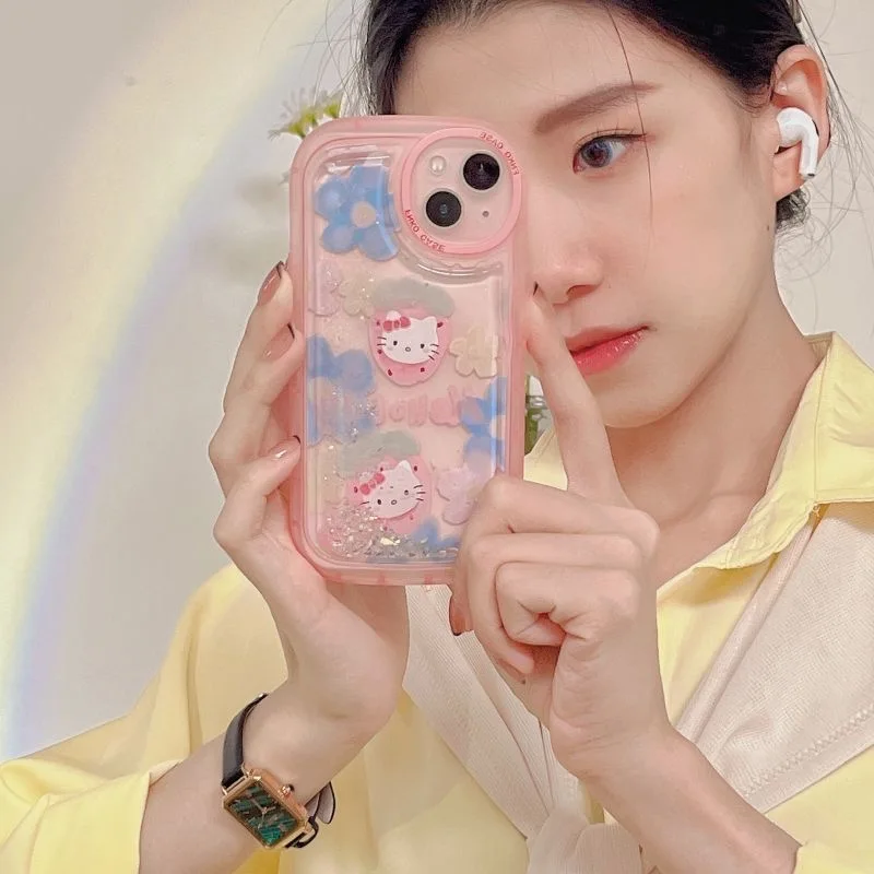 Sanrio Hello Kitty Quicksand Phone Case For Iphone 11 12 13 Pro Max X Xs Xr 7 8 Plus Shockproof Cover
Sanrio Hello Kitty Quicksand Phone Case For Iphone 11 12 13 Pro Max X Xs Xr 7 8 Plus Shockproof Cover