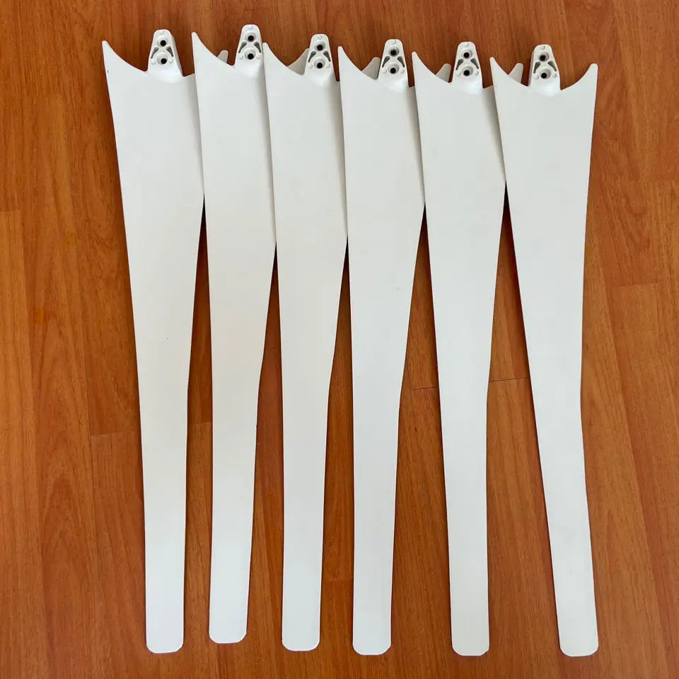White Wind Generator Blades Wind Turbines Blades High Strength Nylon Fiber Windmill Accessories
White Wind Generator Blades Wind Turbines Blades High Strength Nylon Fiber Windmill Accessories