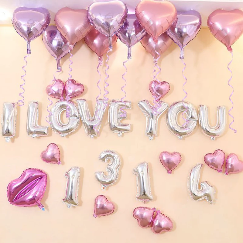 Party Supplies 18 Inch Heart-Shaped Star Aluminum Film Balloon Romantic Weddings And Events Decoration
Party Supplies 18 Inch Heart-Shaped Star Aluminum Film Balloon Romantic Weddings And Events Decoration