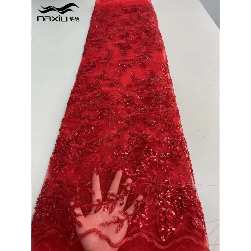 African Groom Net Lace Fabric 2022 High Quality French Mesh Lace Fabric With Sequins Nigerian Lace Fabrics For Wedding Dress
African Groom Net Lace Fabric 2022 High Quality French Mesh Lace Fabric With Sequins Nigerian Lace Fabrics For Wedding Dress