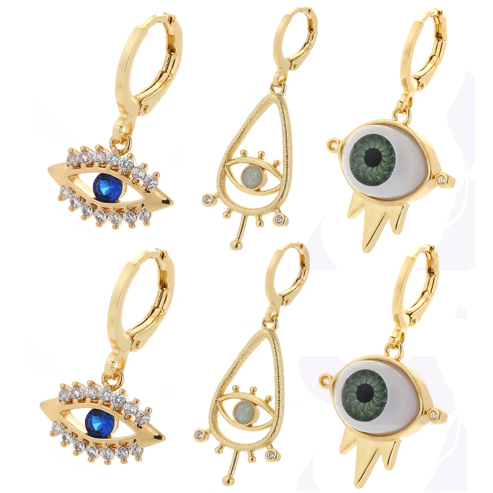 Charm Blue Eye Gold Color Hoop Earrings for Women Drop Earrings Korean New Fashion Earring Statement Gift Punk Hip Hop Amulet
Charm Blue Eye Gold Color Hoop Earrings for Women Drop Earrings Korean New Fashion Earring Statement Gift Punk Hip Hop Amulet