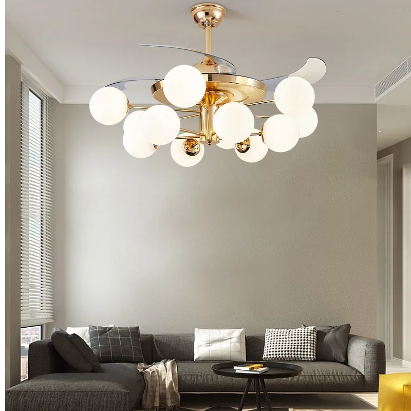 Led Ceiling Fan Pendant Lamp Light Art Chandelier 42 inch Modern Invisible Acrylic Leaf 36W Power Wireless remote control
Led Ceiling Fan Pendant Lamp Light Art Chandelier 42 inch Modern Invisible Acrylic Leaf 36W Power Wireless remote control