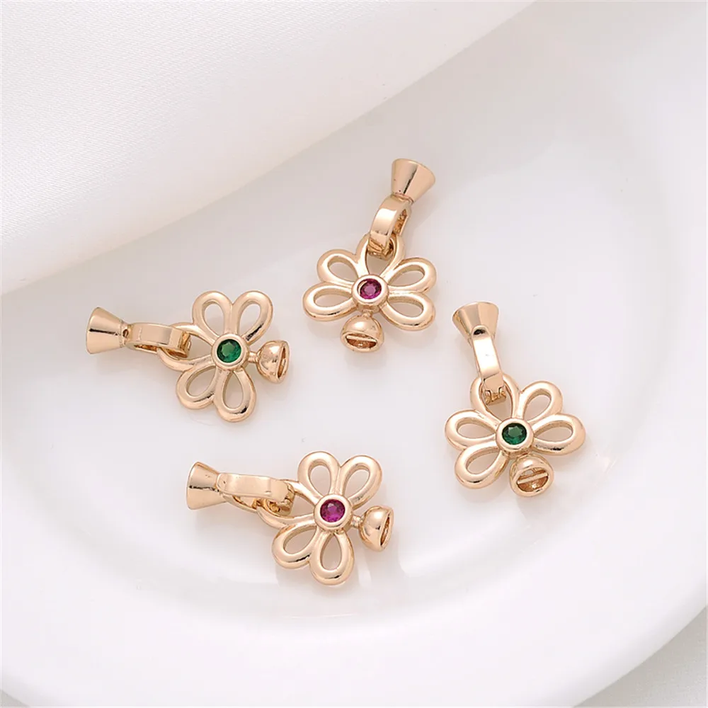 14K gold retaining color inlaid zircon pearl buckle handmade DIY accessories bracelet necklace end connection buckle material
14K gold retaining color inlaid zircon pearl buckle handmade DIY accessories bracelet necklace end connection buckle material