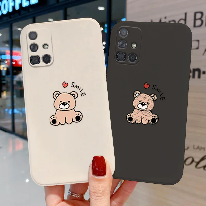Cartoon Bear Phone Case For Samsung S20 FE Case Cute Case For Samsung A51 A52 A12 A52S A32 A72 A71 A50 A21S A31 S21 Ultra Cover
Cartoon Bear Phone Case For Samsung S20 FE Case Cute Case For Samsung A51 A52 A12 A52S A32 A72 A71 A50 A21S A31 S21 Ultra Cover