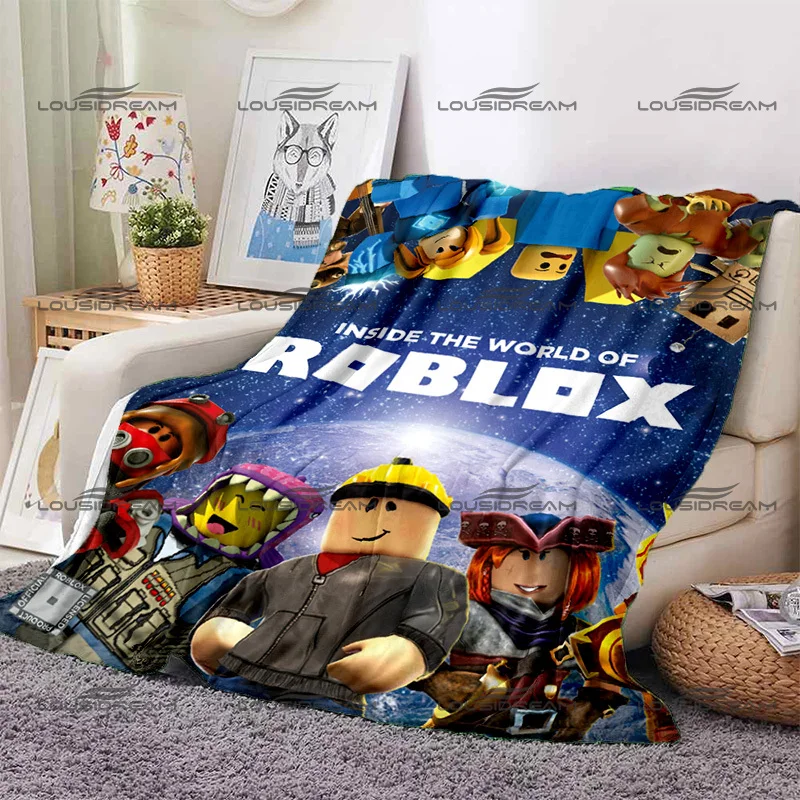 Популярное фланелевое одеяло Roblox с мозаичным рисунком, тонкое одеяло, портативное теплое одеяло для дома, путешествий, офиса, обеда
Популярное фланелевое одеяло Roblox с мозаичным рисунком, тонкое одеяло, портативное теплое одеяло для дома, путешествий, офиса, обеда