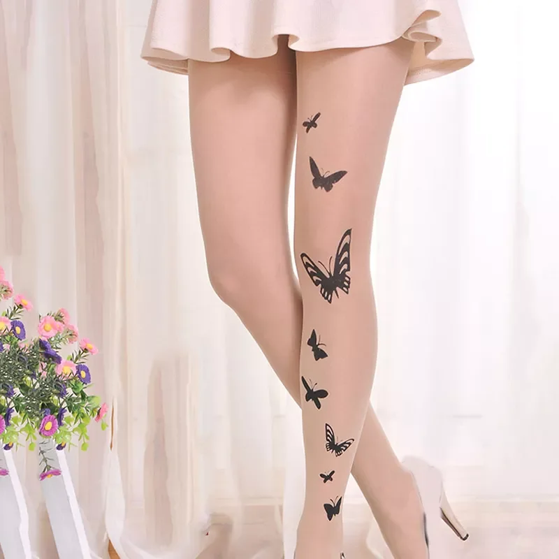 Camouflage Tattoo Cartoon Printing Silk Stockings Women Tights Cute Pattern Japan Thin Novelty Pantyhose Sexy Transparent
Camouflage Tattoo Cartoon Printing Silk Stockings Women Tights Cute Pattern Japan Thin Novelty Pantyhose Sexy Transparent