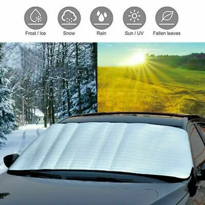 Car Snow Cover Windshield Cover Sunshade Outdoor Waterproof Ice Snow Shield Protector Winter Automobiles Exterior Accessories
Car Snow Cover Windshield Cover Sunshade Outdoor Waterproof Ice Snow Shield Protector Winter Automobiles Exterior Accessories