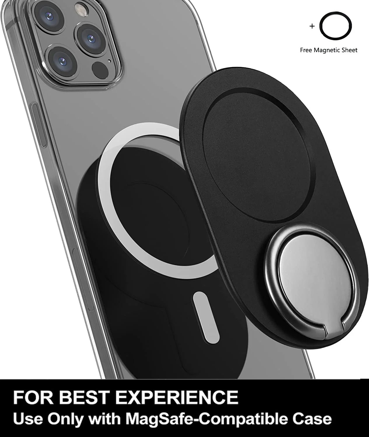 New Magsafe Accessories with Finger Grip Phone Ring Holder Portable Magnetic Base for Iphone 12 13 14 Removable Cell Phone Base
New Magsafe Accessories with Finger Grip Phone Ring Holder Portable Magnetic Base for Iphone 12 13 14 Removable Cell Phone Base
