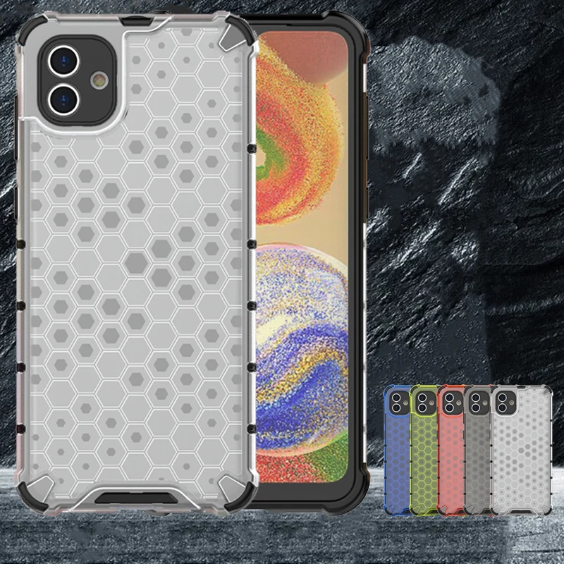 Shockproof Case for Samsung Galaxy A04 Cover Samsung A04 Capas Transparent Back Honeycomb Clear Cover Samsung A 04 A04 Fundas
Shockproof Case for Samsung Galaxy A04 Cover Samsung A04 Capas Transparent Back Honeycomb Clear Cover Samsung A 04 A04 Fundas