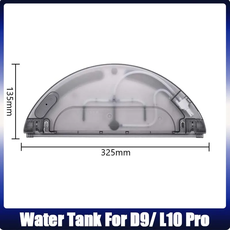 Water Tank Replacement For D9 / L10 Pro Robot Vacuum Cleaner Accessories Black Water Tank Mop Cleaning Cloth Spare Parts
Water Tank Replacement For D9 / L10 Pro Robot Vacuum Cleaner Accessories Black Water Tank Mop Cleaning Cloth Spare Parts
