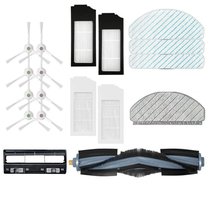 Подходит Для Ecovacs Sweeper T10 основная щетка крышка пластина фильтр боковая щетка сильное сопротивление воды мойка ткань