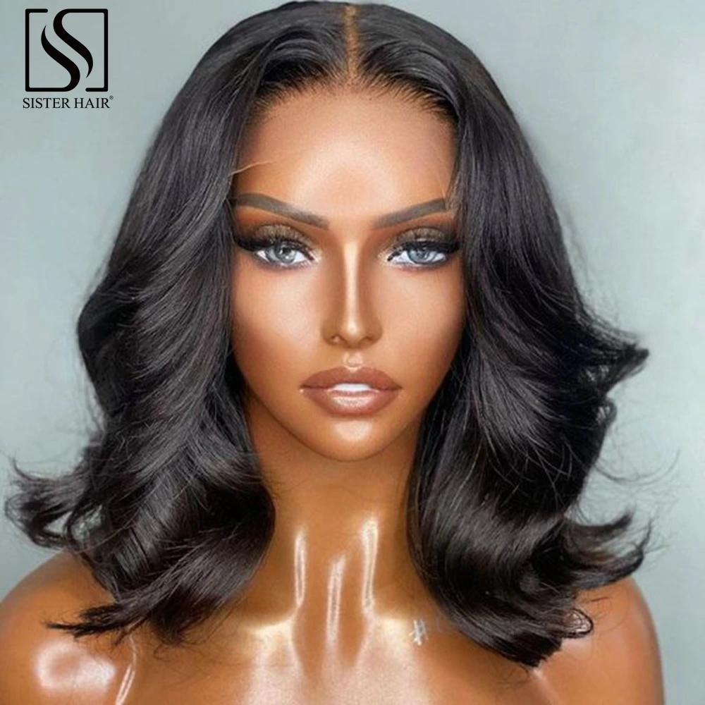 13x4 Body Wave Lace Frontal Bob Wig Human Hair Wigs Remy Short Water Wave 4x4 Closure Wig For Women Pre Plucked Brazilian Remy
13x4 Body Wave Lace Frontal Bob Wig Human Hair Wigs Remy Short Water Wave 4x4 Closure Wig For Women Pre Plucked Brazilian Remy