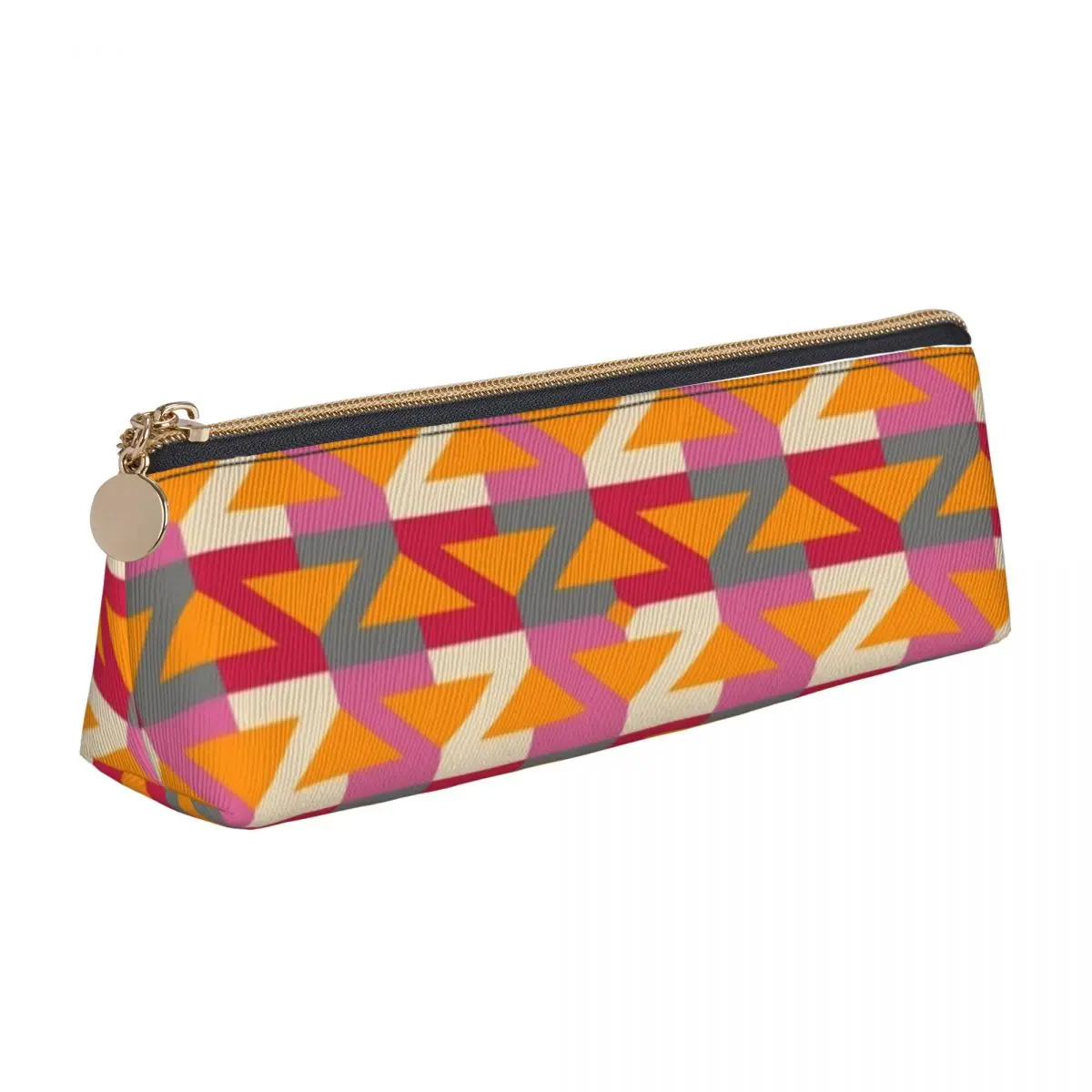 Abstract Letters Triangle Pencil Case MiRRored Z Print Teens University Zipper Pencil Box Fashion Leather Pen Bag
Abstract Letters Triangle Pencil Case MiRRored Z Print Teens University Zipper Pencil Box Fashion Leather Pen Bag