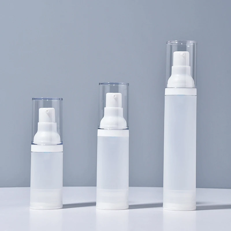 20/30/50ml Portable Vacuum Refillable Bottles Cosmetic Lotion Cream Container Travel Frosted Tabletop Vacuum Bottle Pump Bottle
20/30/50ml Portable Vacuum Refillable Bottles Cosmetic Lotion Cream Container Travel Frosted Tabletop Vacuum Bottle Pump Bottle