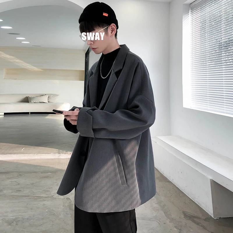 British-style Blazers Men Leisure Trendy Loose Suit Jackets Male Retro Daily Ins Streetwear All-match Simple Korean Suit-tops
British-style Blazers Men Leisure Trendy Loose Suit Jackets Male Retro Daily Ins Streetwear All-match Simple Korean Suit-tops