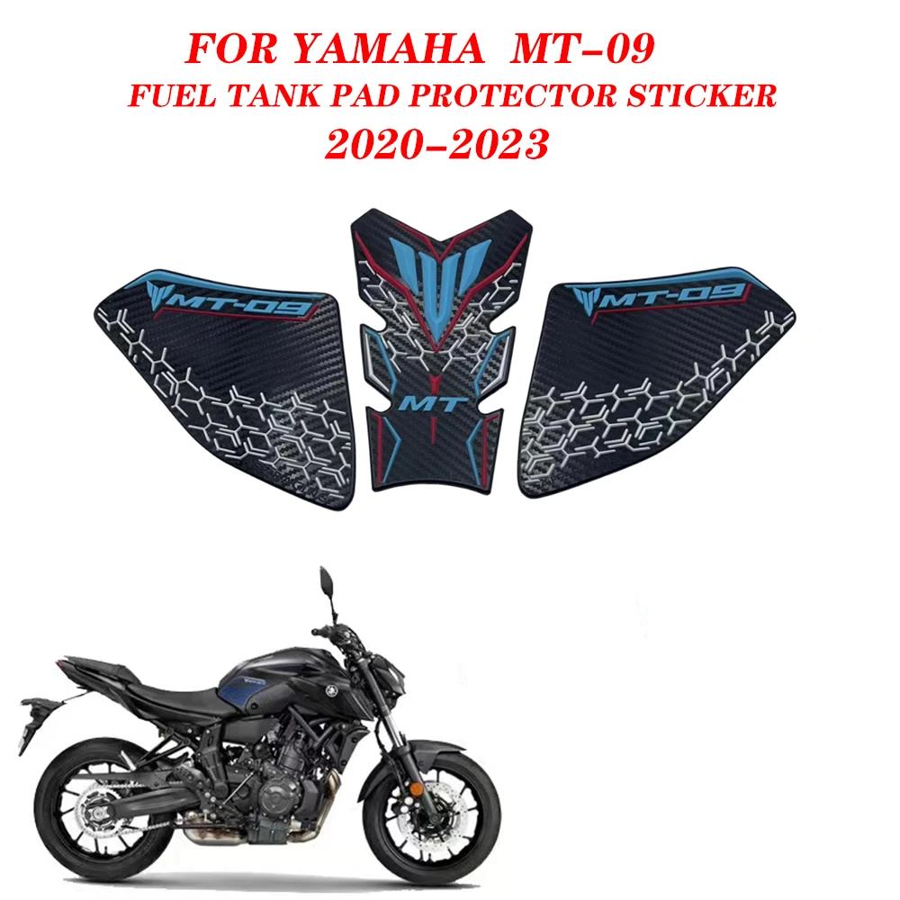 Motorcycle Fuel Tank Pad Protector sticker Knee Grip Side Decal Kit Decoration For Yamaha MT-07 MT07 MT 07 MT-09 MT09 2020-2023
Motorcycle Fuel Tank Pad Protector sticker Knee Grip Side Decal Kit Decoration For Yamaha MT-07 MT07 MT 07 MT-09 MT09 2020-2023