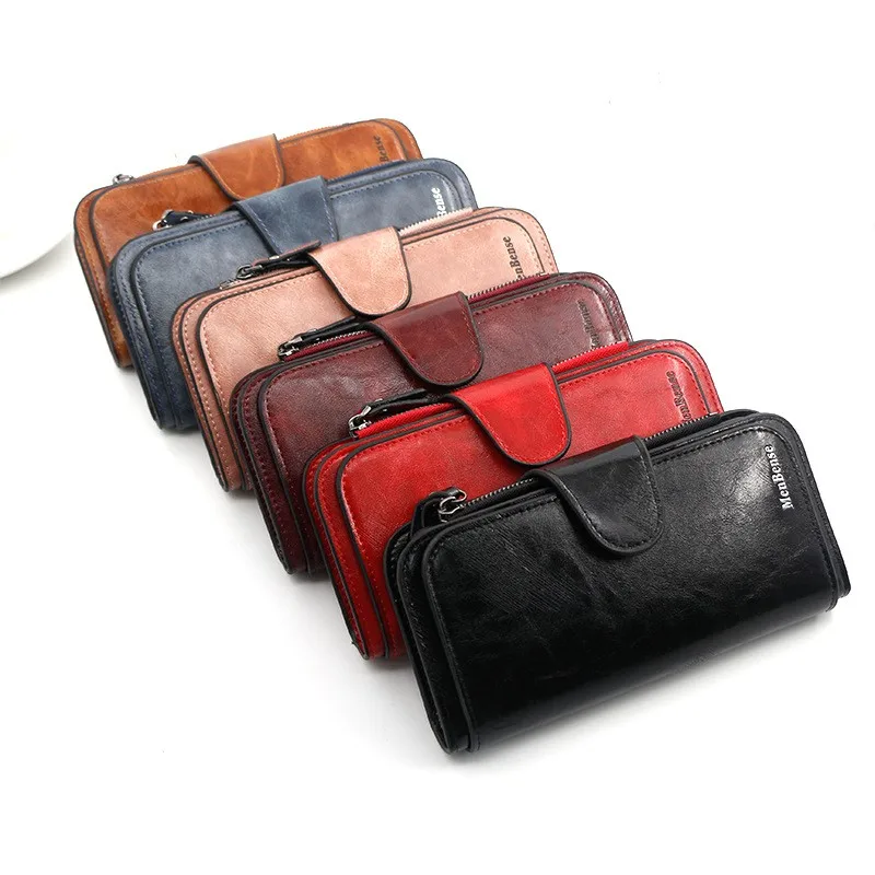 Women's wallet made of leather Wallets Three fold VINTAGE Womens purses mobile phone Purse Female Coin Purse Carteira Feminina
Women's wallet made of leather Wallets Three fold VINTAGE Womens purses mobile phone Purse Female Coin Purse Carteira Feminina