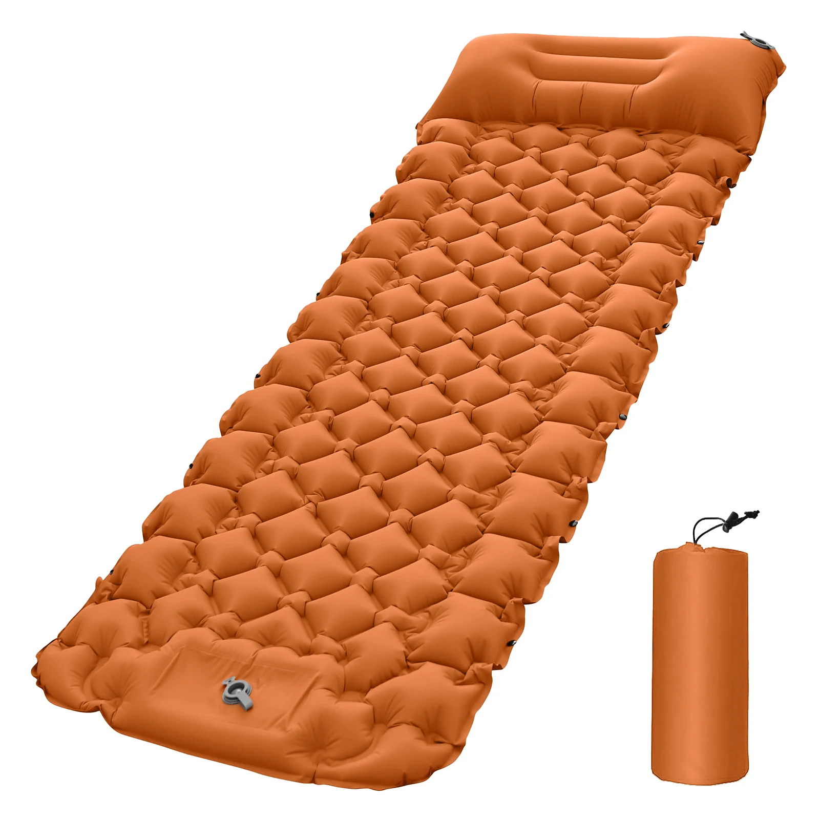 Camping Lightweight Mat with Air Pillow Portable Air Mattress Waterproof Outdoor Backpacking Sleeping Pad Air Mattress
Camping Lightweight Mat with Air Pillow Portable Air Mattress Waterproof Outdoor Backpacking Sleeping Pad Air Mattress