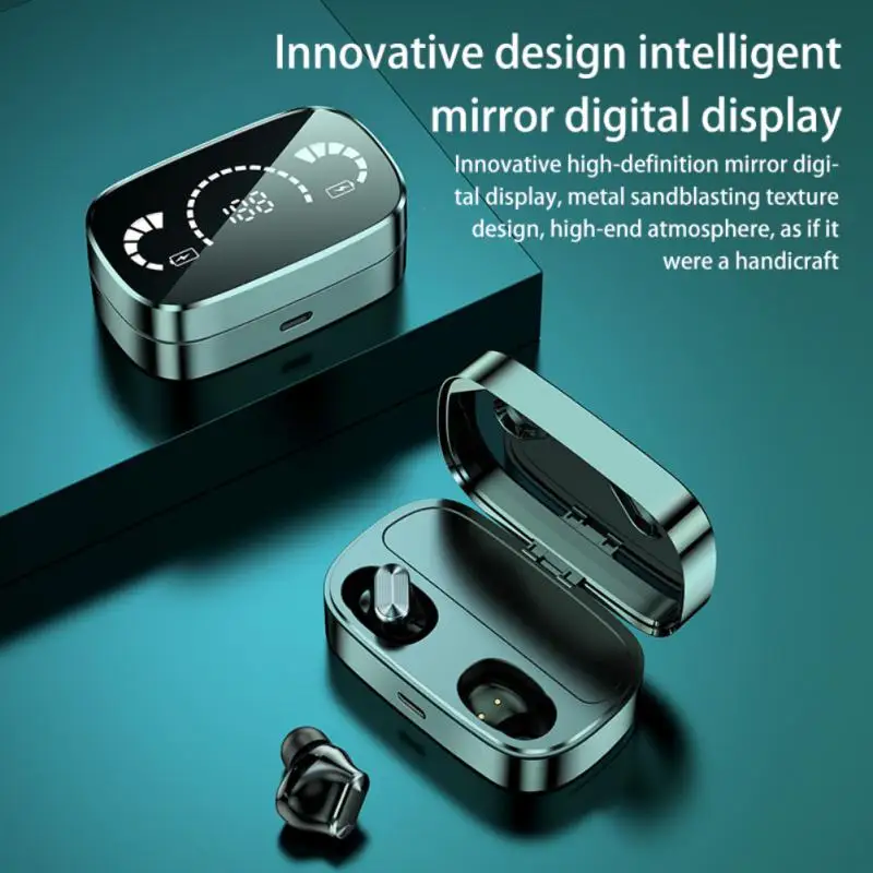 -Игровые наушники Tws с зарядным футляром, беспроводные наушники с шумоподавлением и сенсорным управлением
-Игровые наушники Tws с зарядным футляром, беспроводные наушники с шумоподавлением и сенсорным управлением