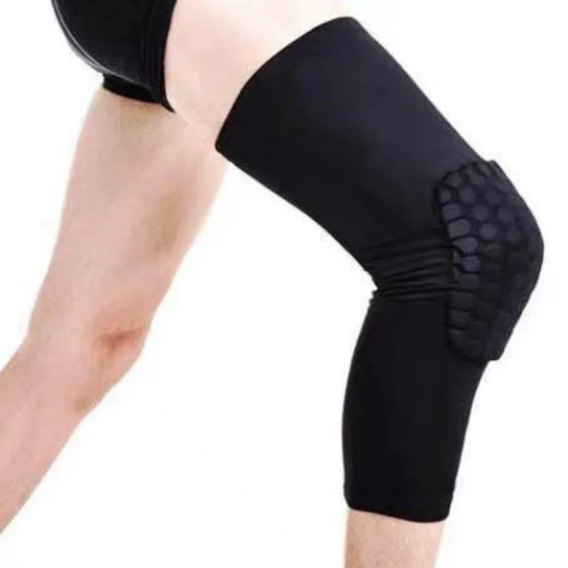 

Anti-collision Knee Pads Basketball Protector Compression Sleeve Honeycomb Foam Brace Kneepad Fitness Gear Volleyball Support