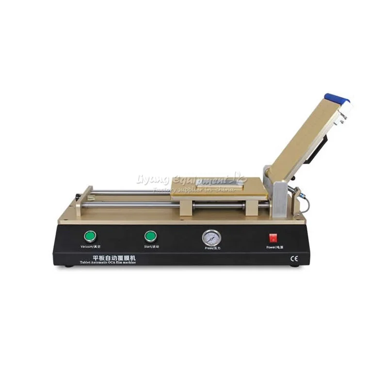 

975 Build-in pump Semi-Auto ipad Laminating machine Vacuum OCA film laminator for below 14 inch screens