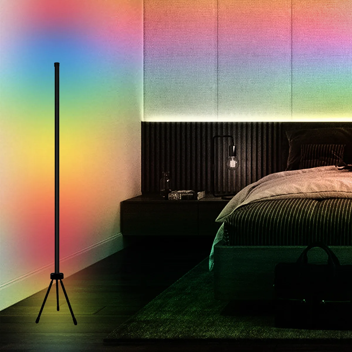 Светодиодные напольные лампы, комнатное освещение RGB с Wi-Fi, умная музыка, подставка с 3 ножками, освещение для кабинета, прикроватного столик...
Светодиодные напольные лампы, комнатное освещение RGB с Wi-Fi, умная музыка, подставка с 3 ножками, освещение для кабинета, прикроватного столик...