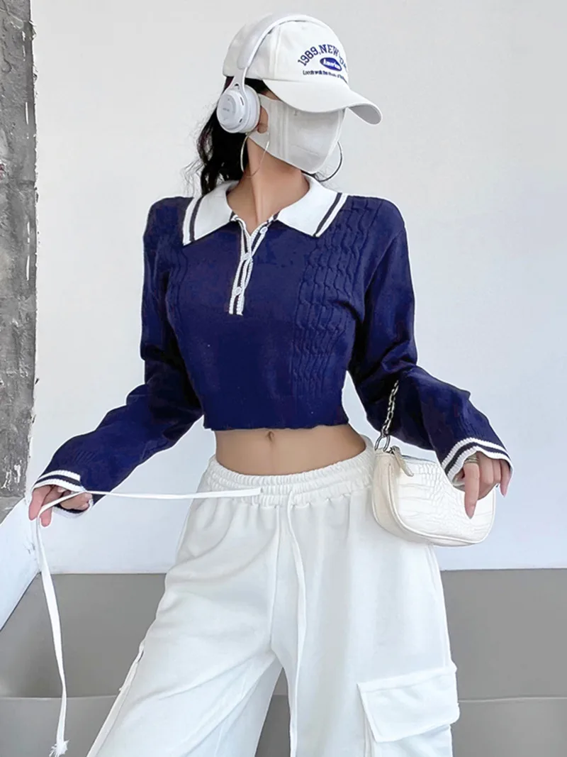 TVVOVVIN весенне-осенний Американский свитер Спайс для девушек женский контрастный модный свитер с высокой талией в Корейском стиле милые топы...
TVVOVVIN весенне-осенний Американский свитер Спайс для девушек женский контрастный модный свитер с высокой талией в Корейском стиле милые топы...