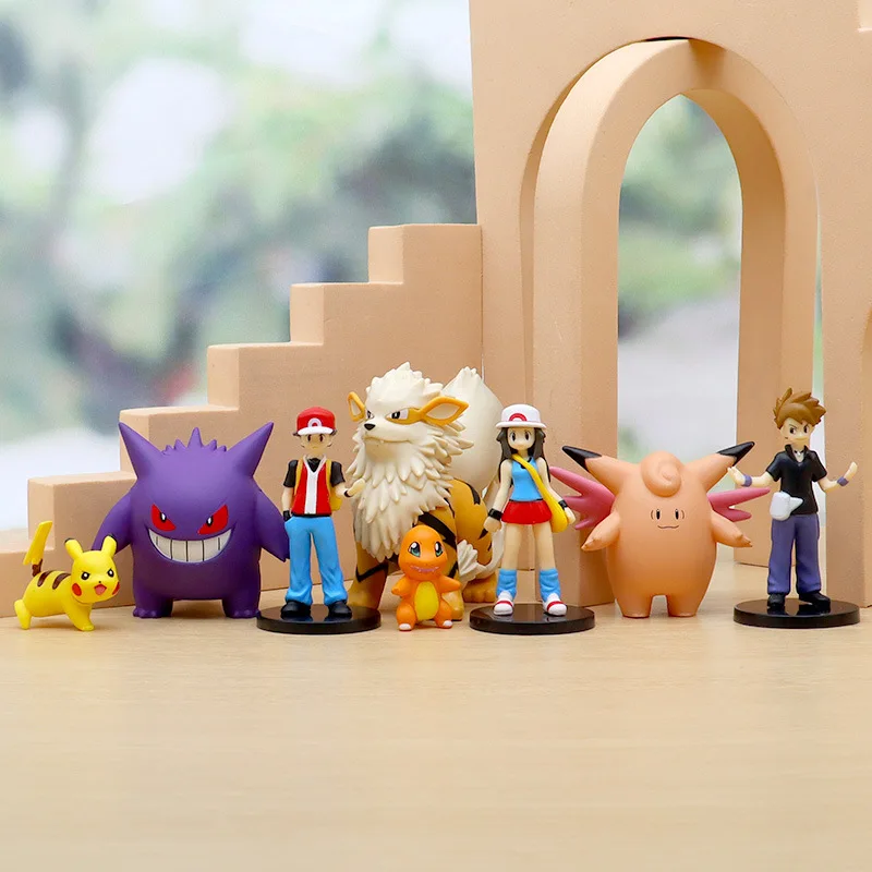 8Pcs/Set Pokemon Figures Toys Pikachu Model Cartoon Pokémon Anime Collection Toy Kids Birthday Gift
8Pcs/Set Pokemon Figures Toys Pikachu Model Cartoon Pokémon Anime Collection Toy Kids Birthday Gift