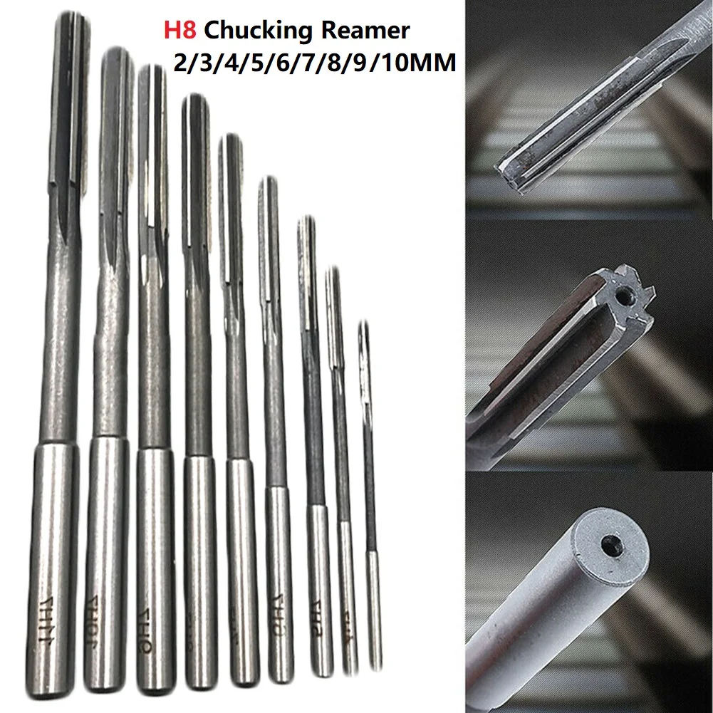 Straight Shank Reamer HSS H8 Machine High Speed Steel Parallel Flute Machine Reamer 2/3/4/5/6/7/8/9/10 Mm For Bore Machining
Straight Shank Reamer HSS H8 Machine High Speed Steel Parallel Flute Machine Reamer 2/3/4/5/6/7/8/9/10 Mm For Bore Machining