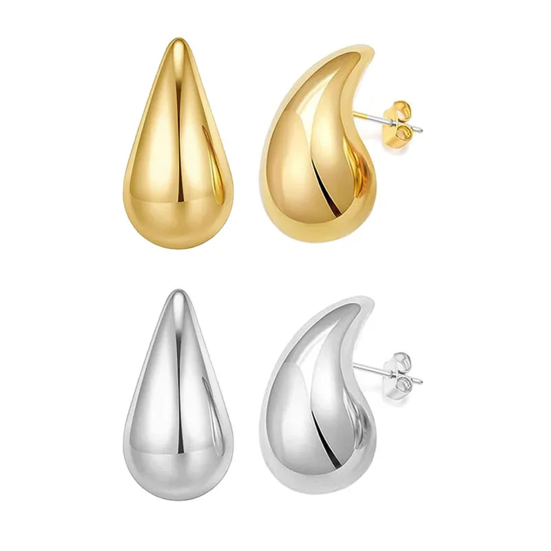 Free Shipping Celi Style Stainless Steel Gold Teardrop Shape Ear Hoop Huggie 925Silver Simple Stud Earring Waterdrop Ear Dangle
Free Shipping Celi Style Stainless Steel Gold Teardrop Shape Ear Hoop Huggie 925Silver Simple Stud Earring Waterdrop Ear Dangle