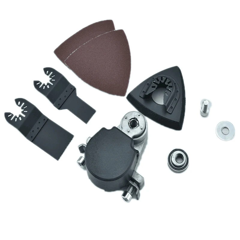 Angle Grinder Wood Cutting Open Hole Shovel Oscillating Tool Set Metal Polishing Adapter Head Set With Sandpaper
Angle Grinder Wood Cutting Open Hole Shovel Oscillating Tool Set Metal Polishing Adapter Head Set With Sandpaper