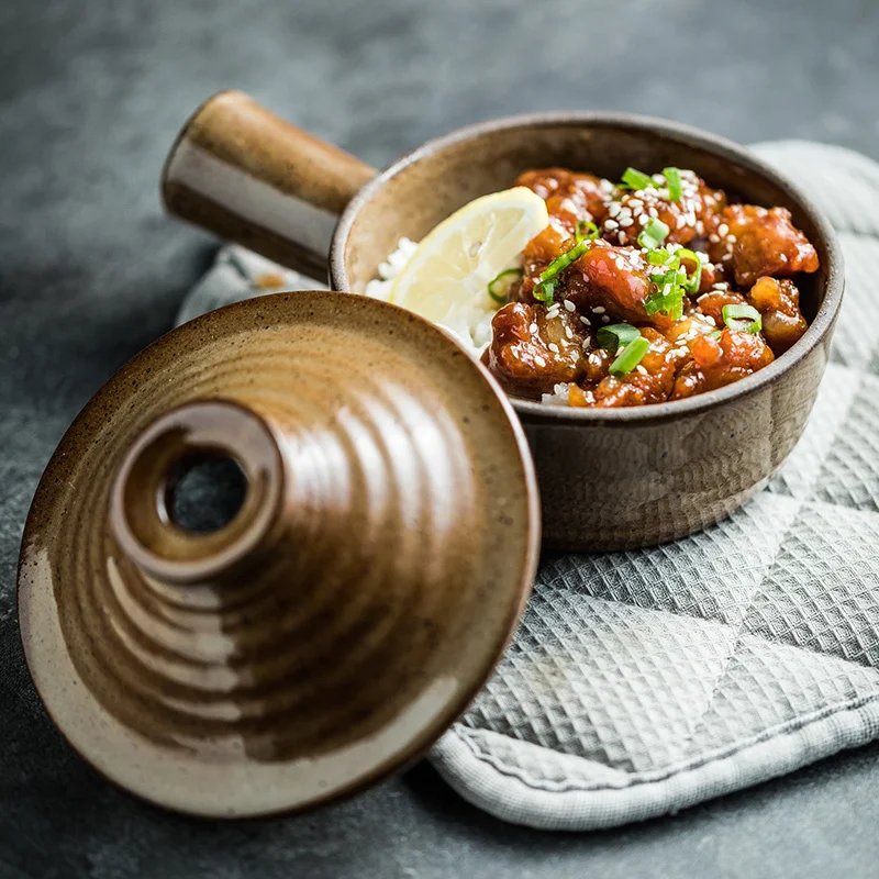 Японская кастрюля из рисовой лапши Chaoshan 350 мл, керамическая кастрюля с ручкой, глиняный горшок
Японская кастрюля из рисовой лапши Chaoshan 350 мл, керамическая кастрюля с ручкой, глиняный горшок