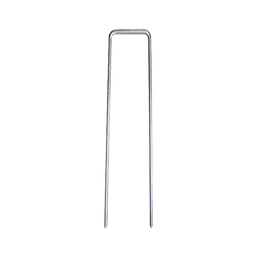 20pcs Galvanised Metal Ground U Tent Pegs Garden Nail For Garden Greening Plant Fixation Artificial Turf Fixation Greening Part
20pcs Galvanised Metal Ground U Tent Pegs Garden Nail For Garden Greening Plant Fixation Artificial Turf Fixation Greening Part