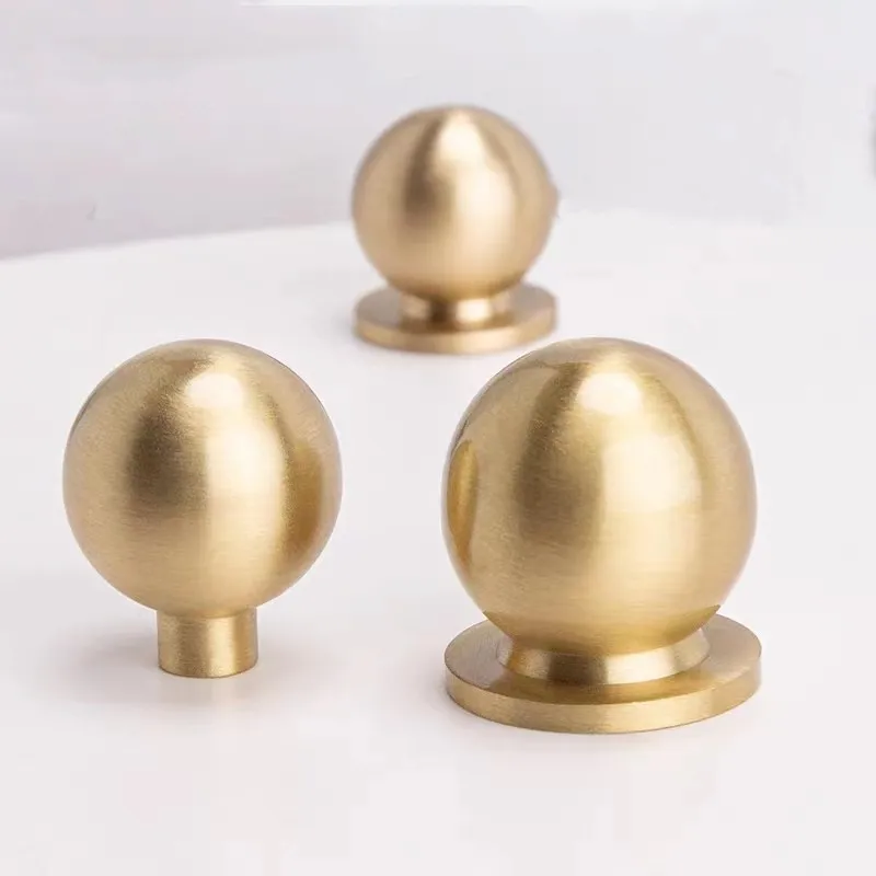 1Pcs Brass Gold Single-hole Cabinet Door Handle Modern Light Luxury Simple Round Bead-shaped Cabinet Drawer Small Handle
1Pcs Brass Gold Single-hole Cabinet Door Handle Modern Light Luxury Simple Round Bead-shaped Cabinet Drawer Small Handle