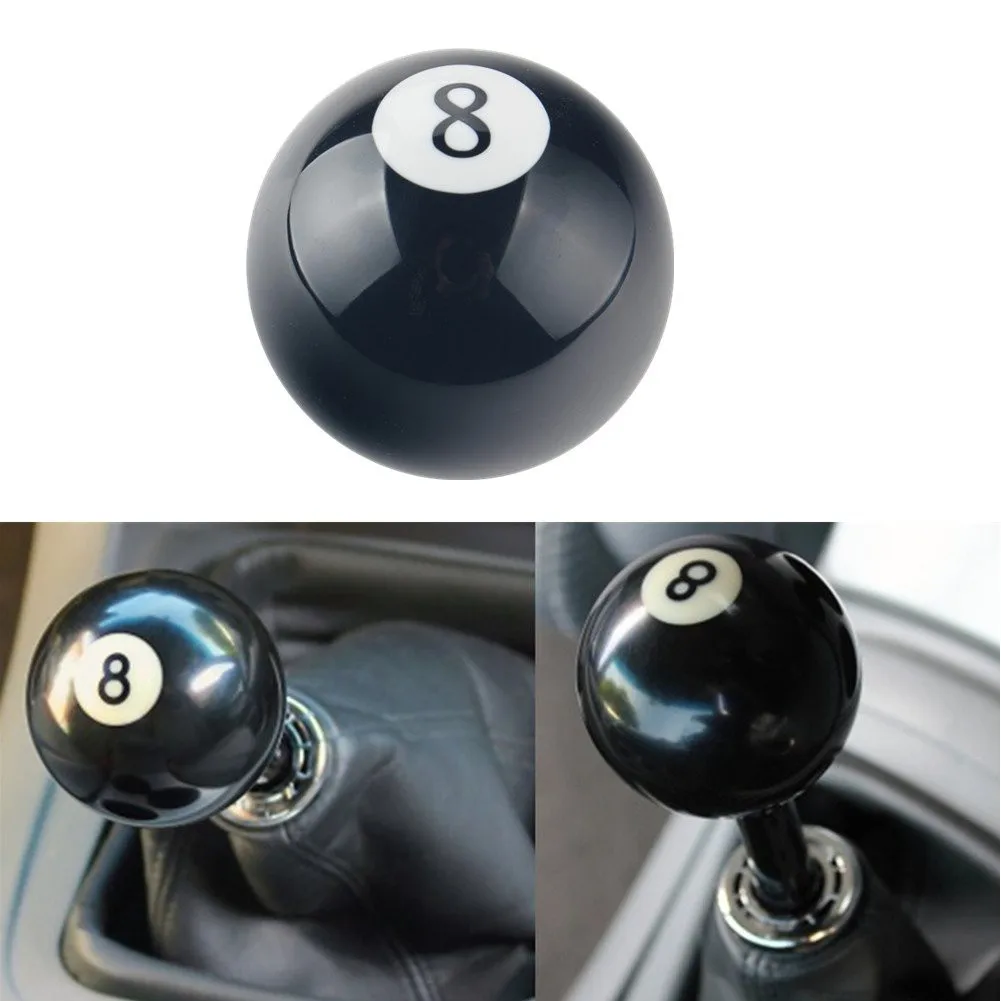 New 8 Billiard Ball Car Gear Shift Knob M12*1.25 Threaded Universal Shifter Lever Cover For Manual Transmission
New 8 Billiard Ball Car Gear Shift Knob M12*1.25 Threaded Universal Shifter Lever Cover For Manual Transmission