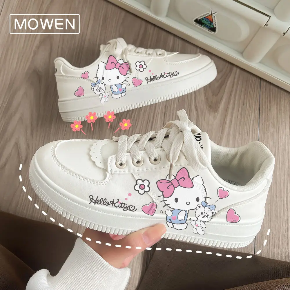 Sanrio Kuromi Girls Casual Shoes Cartoon Sneakers Non-slip Children's Sports Shoes Breathable Pu Skate Shoes
Sanrio Kuromi Girls Casual Shoes Cartoon Sneakers Non-slip Children's Sports Shoes Breathable Pu Skate Shoes